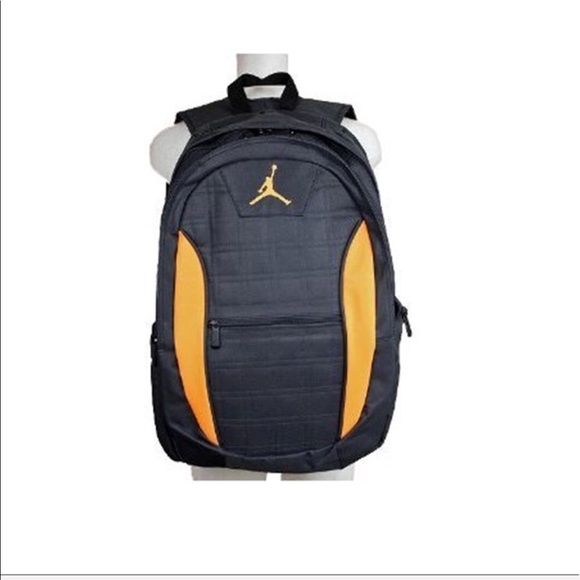 yellow jordan backpack